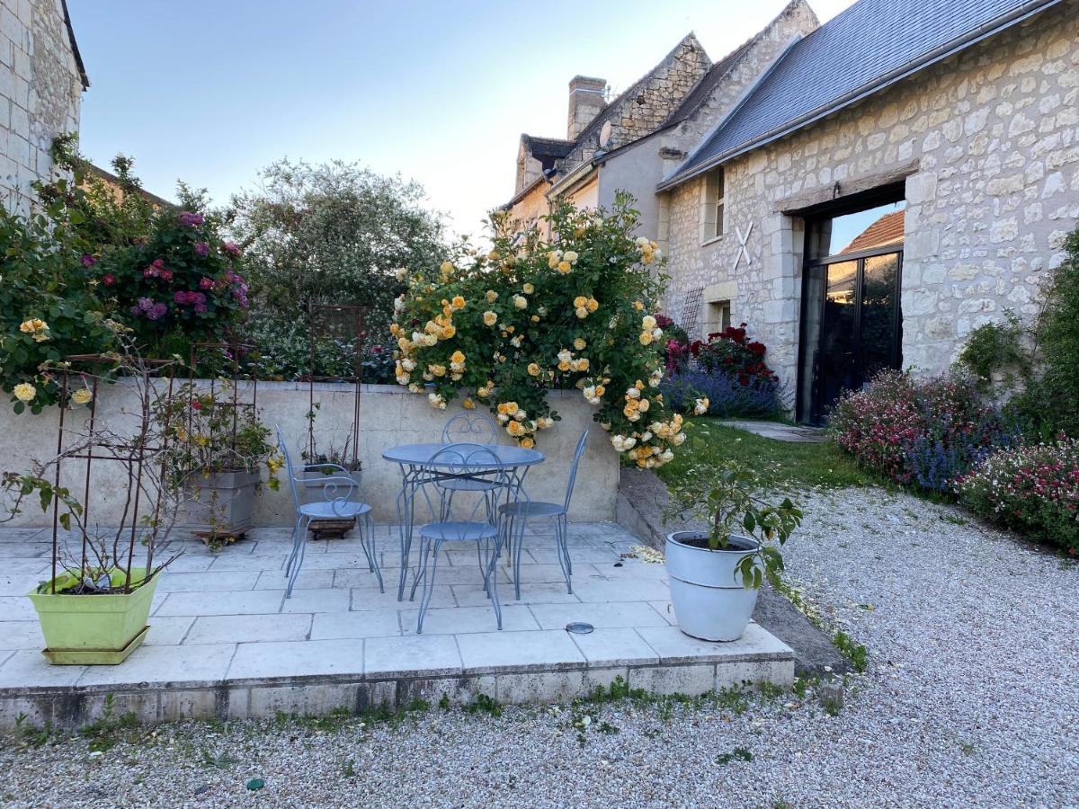 Studio Indre Climatise, La Halte De Cuze, Aux Abords De La Loire A Velo Huismes Buitenkant foto