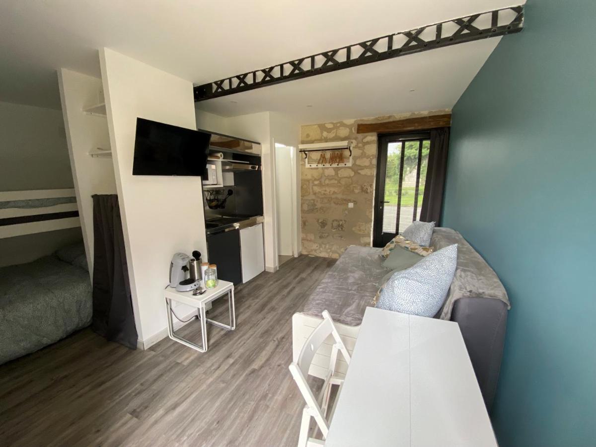 Studio Indre Climatise, La Halte De Cuze, Aux Abords De La Loire A Velo Huismes Buitenkant foto