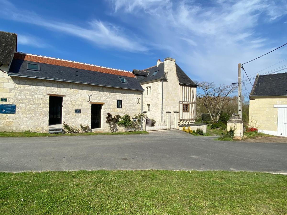 Studio Indre Climatise, La Halte De Cuze, Aux Abords De La Loire A Velo Huismes Buitenkant foto
